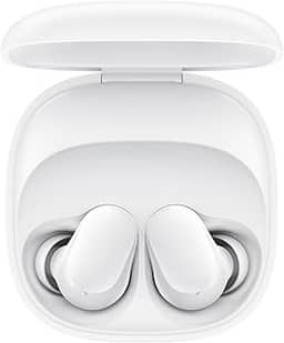 Xiaomi Redmi Buds 6 Play | Driver dinâmico de 10 mm | Redução de ruído AI | Bateria até 36 horas | Bluetooth 5.4 | Controle por toque - Branco