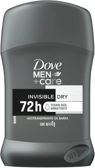 Dove Men+Care Antitranspirante em Barra Invisible Dry 45g