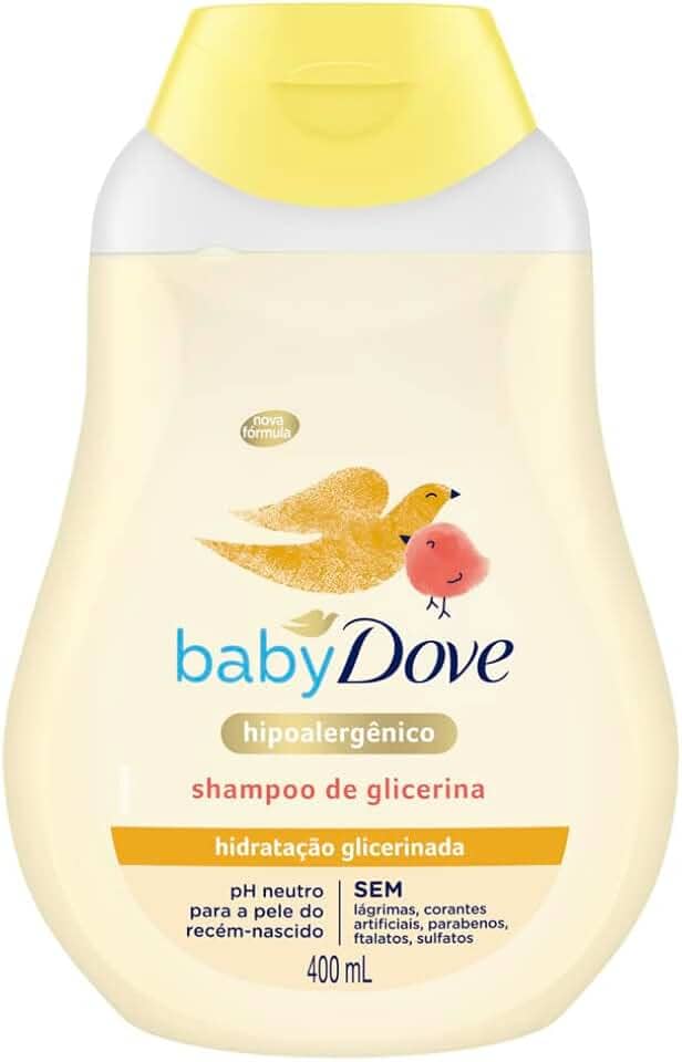 Baby Dove Shampoo Hidratação Glicerinada 400 ML