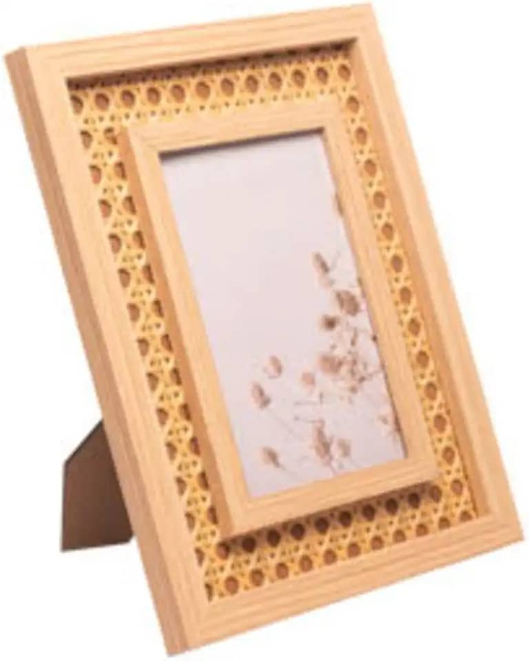 LYOR - Porta Retrato de Mdf com Treliça 10cm x 15cm