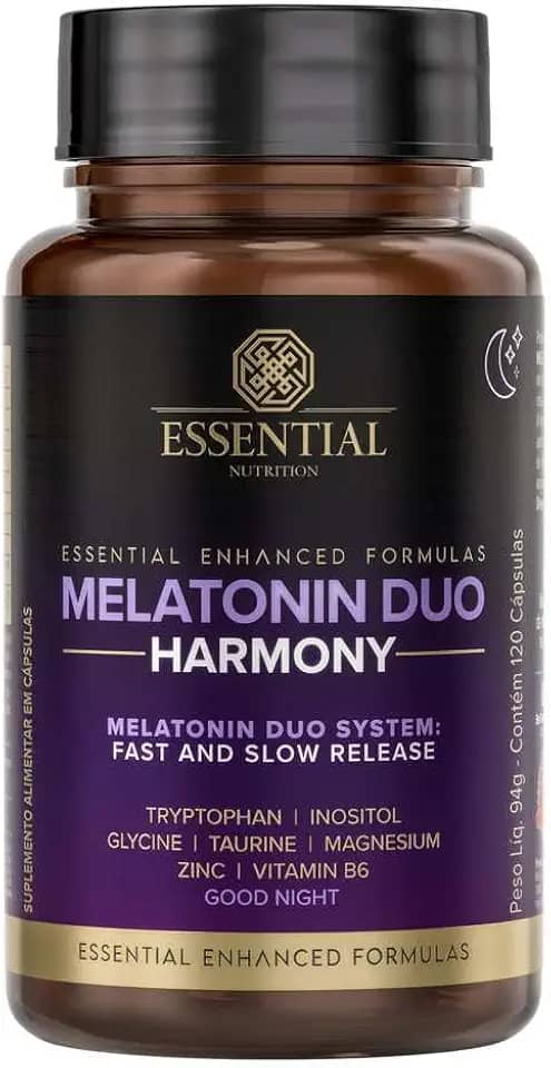 Melatonina Harmony 120Caps - Essential Nutrition