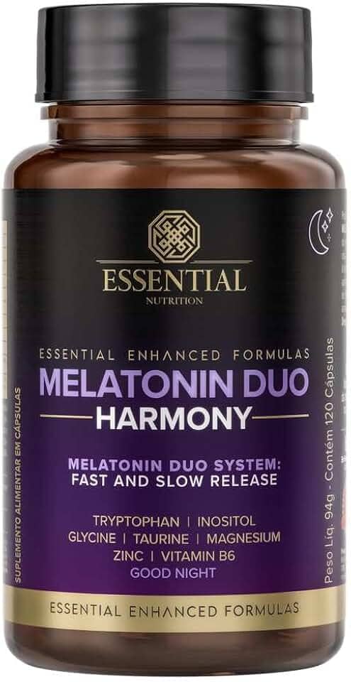 Melatonina Harmony 120Caps - Essential Nutrition