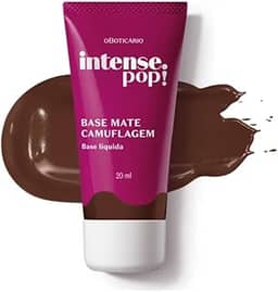 Base Mate Camuflagem Cor 320 Intense Pop! 20ml O Boticário