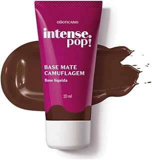Base Mate Camuflagem Cor 320 Intense Pop! 20ml O Boticário