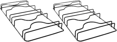 Kit 2 Grelhas Grade Trempe Fogão Top 4 Bocas