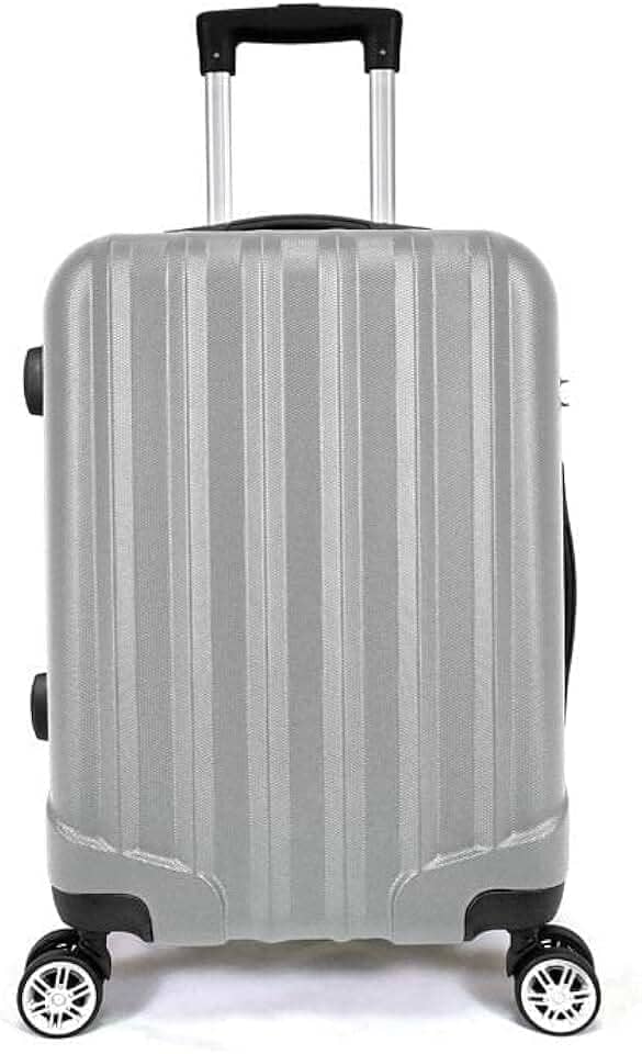 Mala de Bordo ABS 4 Rodas Action Fortt Cinza - MAB02-CZ