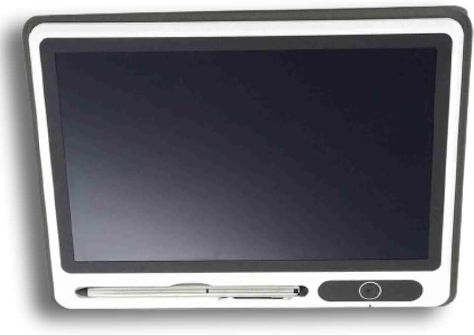 Caderno Digital, Tablet De Escrita, Caderno Eletrônico Com Caneta, Notebook Inteligente Com Caneta Lcd, Tablet De Escrita Com Capa Protetora Pu De 9 Tamanhos(Preto)