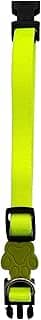 Coleira Neon Para Cachorros,G,Coleira Ajustável,Passeio e Viagem,Confortável e Resistente,Flourescente