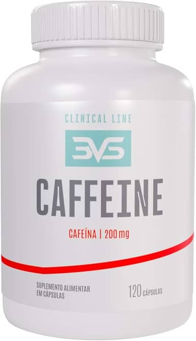 3VS Nutrition Cafeína 200mg 120 Cápsulas