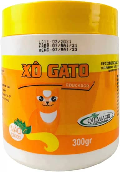 Educador Repelente para Gatos Xô Gato granulado 300g - mantém os gatos afastados