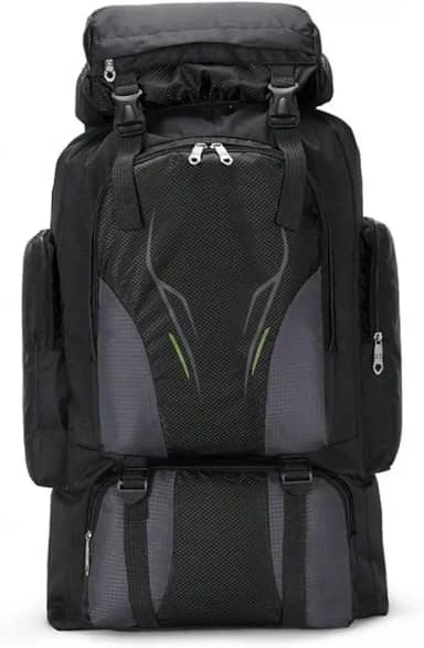 Mochila 70L Resistente para Outdoor – Ideal para Camping, Montanhismo, Viagem e Trilhas