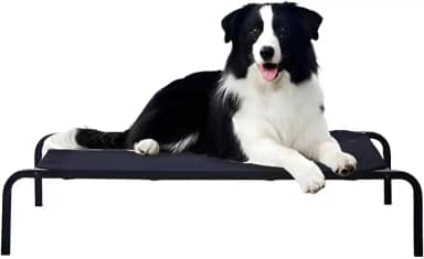 Cama Pet suspensa para cachorros Grande 90x60x15cm, com Rede e Berço, Antiderrapante, Portátil e Durável, para cama suspensa para cachorros, cama cachorros grande g