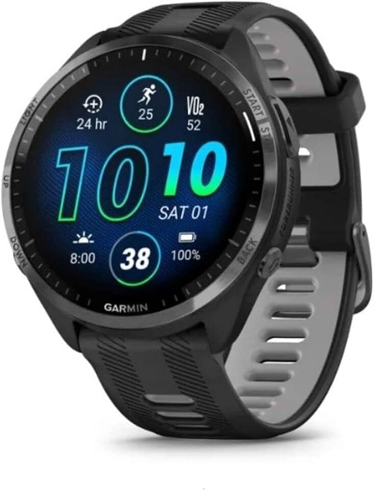 Garmin Relógio Forerunner 965 com Monitor Cardíaco de Pulso e GPS