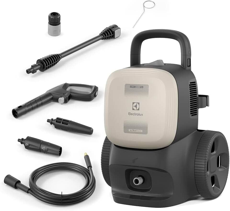 Electrolux Lavadora Alta Pressão Lava Jato UWS2250 Lava Car 2250PSI com 1800W Potencia UltraWash com Dispenser Detergente Integrado Alça Retrátil 127v
