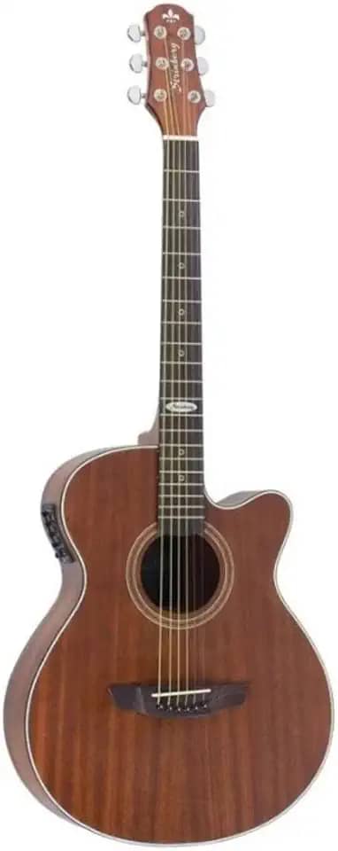 Violão Elétrico Mini Jumbo Strinberg Sa200c Mgs Mogno Fosco