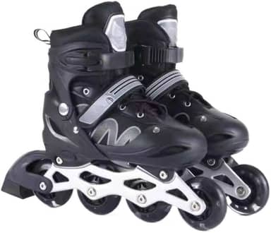 Patins Roller Inline Ajustável Com Luz De Led