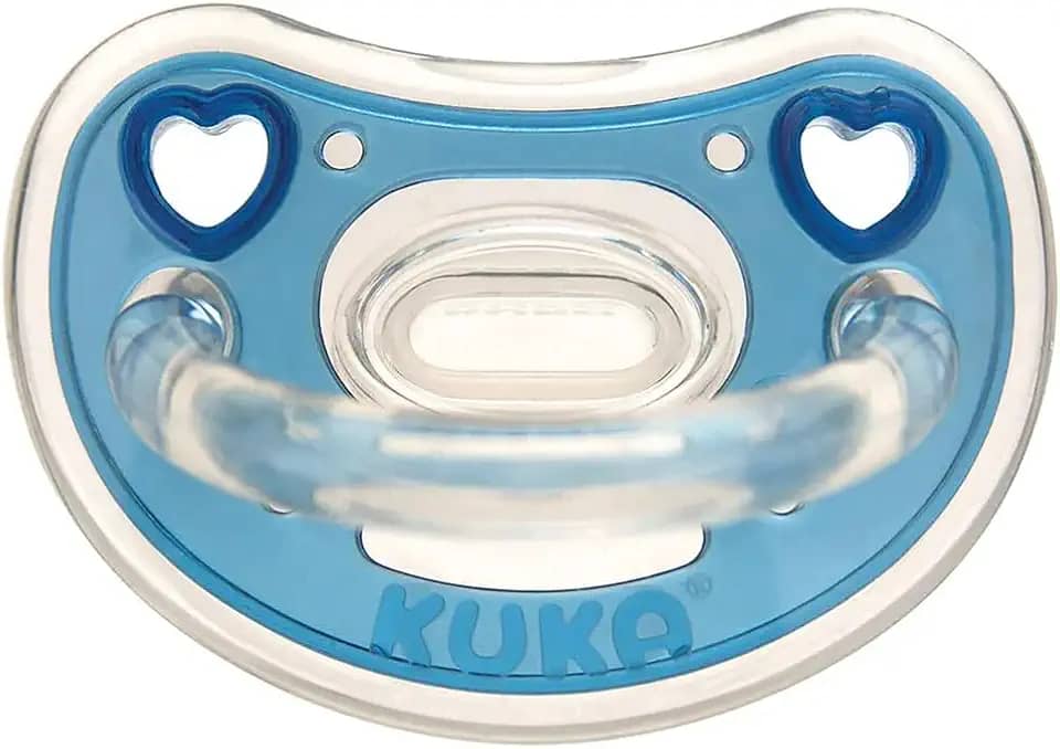 Kuka Chupeta Elegance Plus N1 Ortodôntica Azul