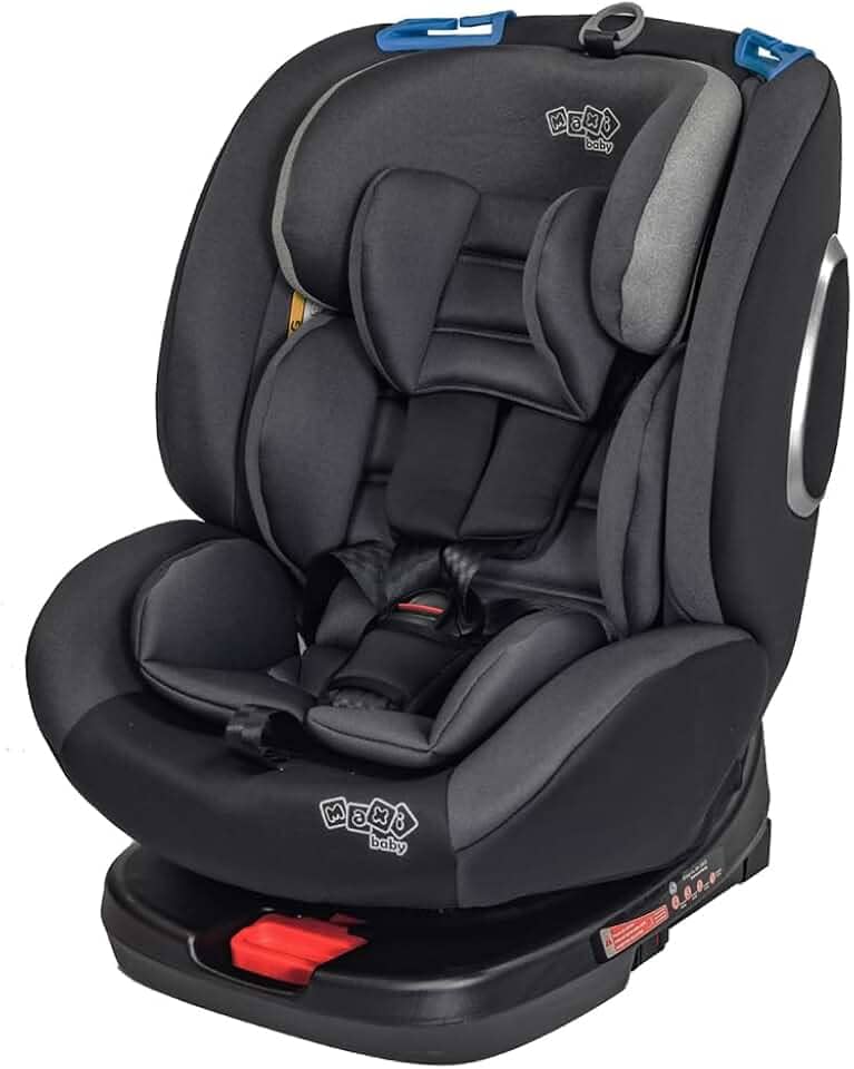 Cadeira de Carro infantil Max360 Isofix 36kgs Maxi Baby (Preto)