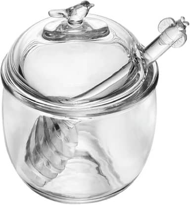 WOLFF - Meleira com Pegador e Tampa Bird 150ml Cristal Ecológico