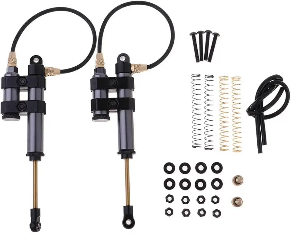 Amortecedores ajustáveis para carrinhos de carro 2-1:10