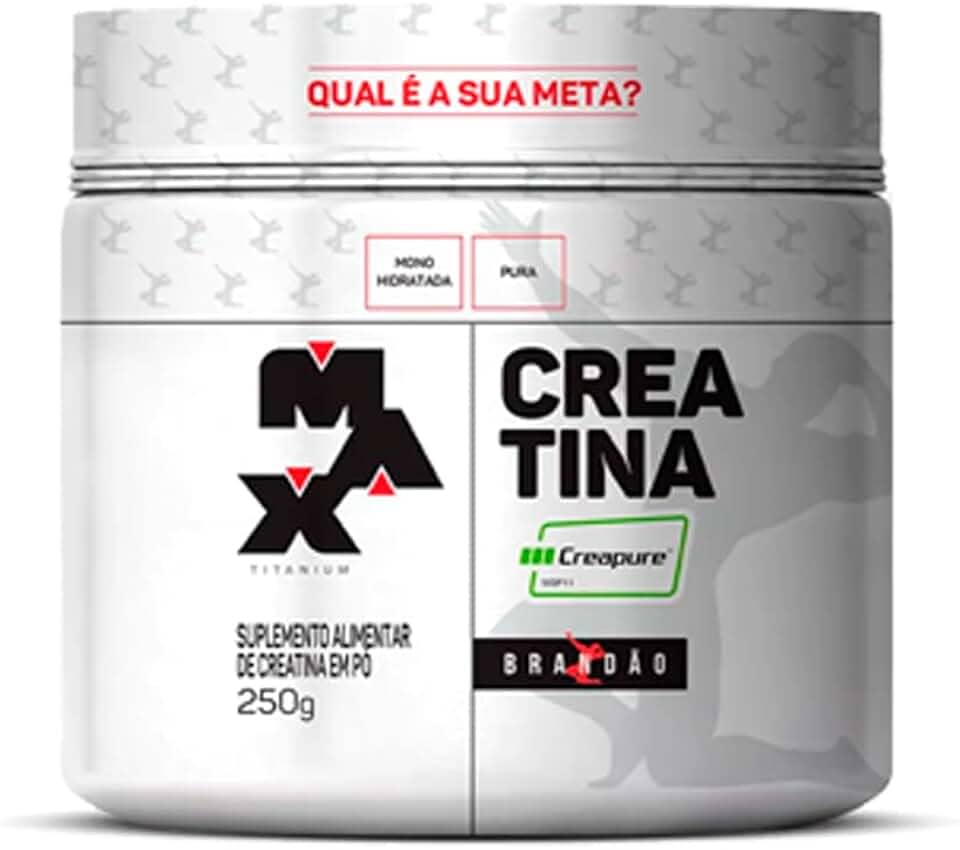 MAX TITANIUM CREATINA RAFAEL BRANDÃO CREAPURE 250G
