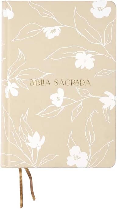 The Purpose Book: Bíblia de anotação, A21, Capa dura com tecido, Flores