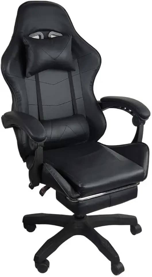 Oficial Webshop Cadeira Gamer Stillus Ergonômica Com Apoio Para Os Pés - Preto