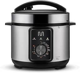 Panela de Pressão Elétrica 4L com Função de Manter Aquecido, 127V 800W Inox Multi - GO081