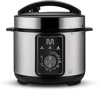 Panela de Pressão Elétrica 4L com Função de Manter Aquecido, 127V 800W Inox Multi - GO081