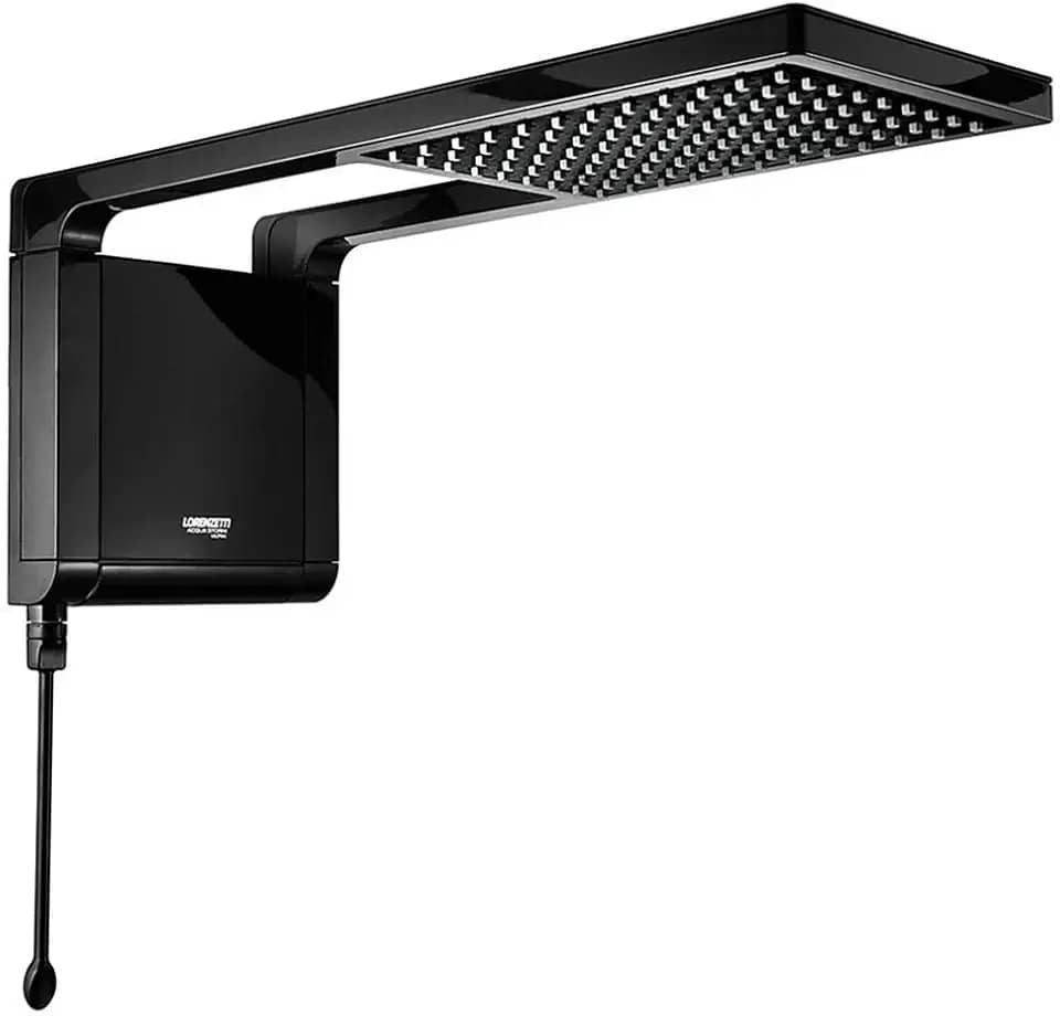 Chuveiro Acqua Storm Ultra 127V 5500W, LORENZETTI, 7510062, Preto, Pequeno