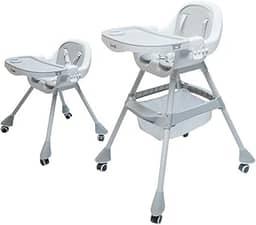 Cadeira de Alimentação para Bebês Cinza Yuupi