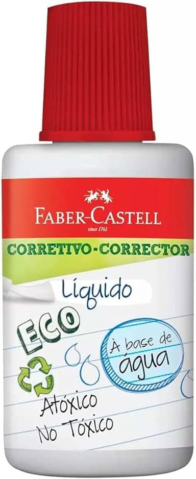 Corretivo, Faber-Castell, SM/107070, Branca