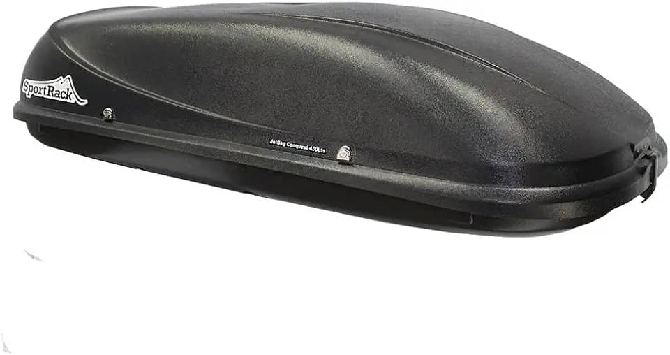 SportRack Maleiro de Teto Fechado Conquest Preto 450 Litros