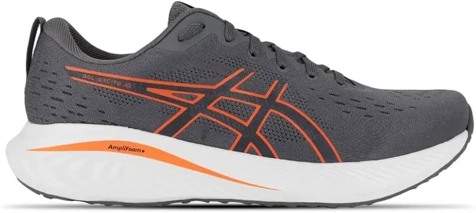 Tenis Asics Gel-excite 10 Cinza/laranja 043