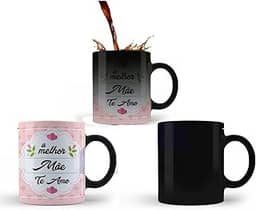 Caneca Mágica Presente para Dia das Mães Frase: A Melhor Mãe Te Amo