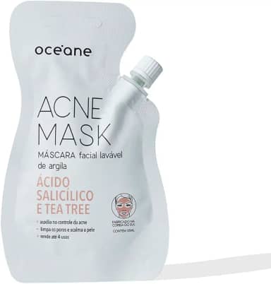 Océane - Acne Mask - Mascara Facial Antiacne./Unica