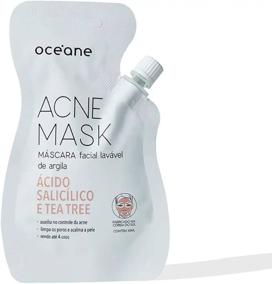 Océane - Acne Mask - Mascara Facial Antiacne./Unica