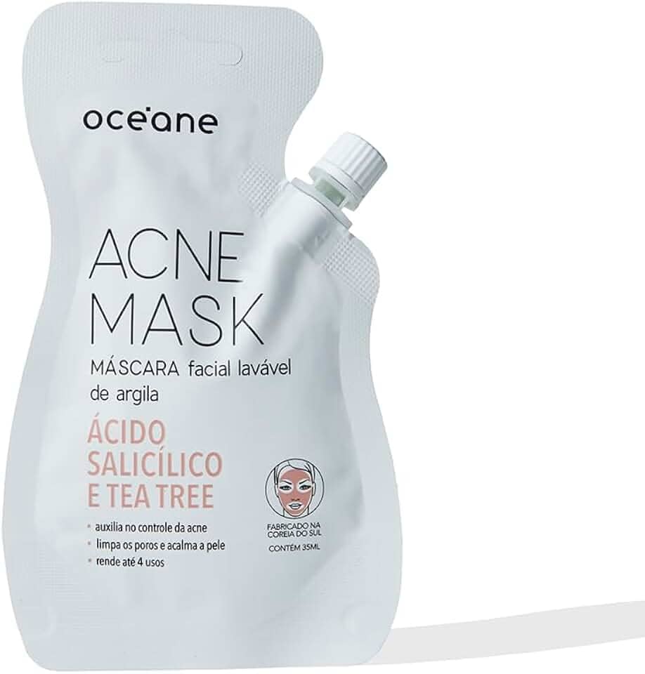 Océane - Acne Mask - Mascara Facial Antiacne./Unica