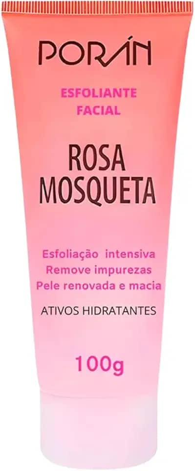 Esfoliante Facial Rosa Mosqueta 100 G Pr56,Poran