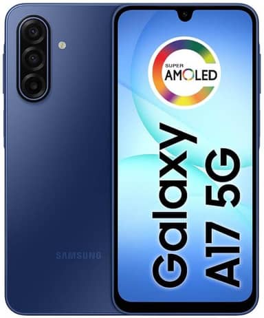 Celular Samsung Galaxy A17 5G, 256GB, 8GB, 50MP Tela 6.7" - Azul