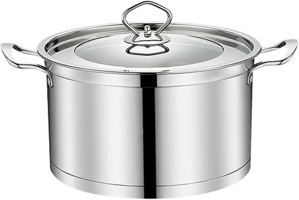 Panela Fogão Indução Difusor Conversor Aço Inoxidável 24cm