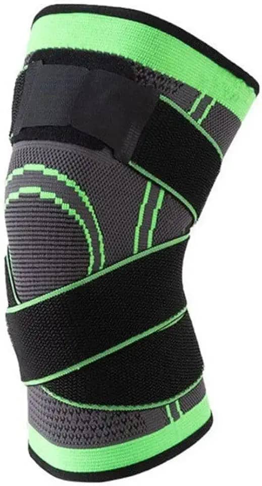 Joelheira de Compressão Ortopédica, Ajustável com Tensor, Proteção Articular para Esportes e Reabilitação, Alívio de Dor - Marca Ferreira Faria