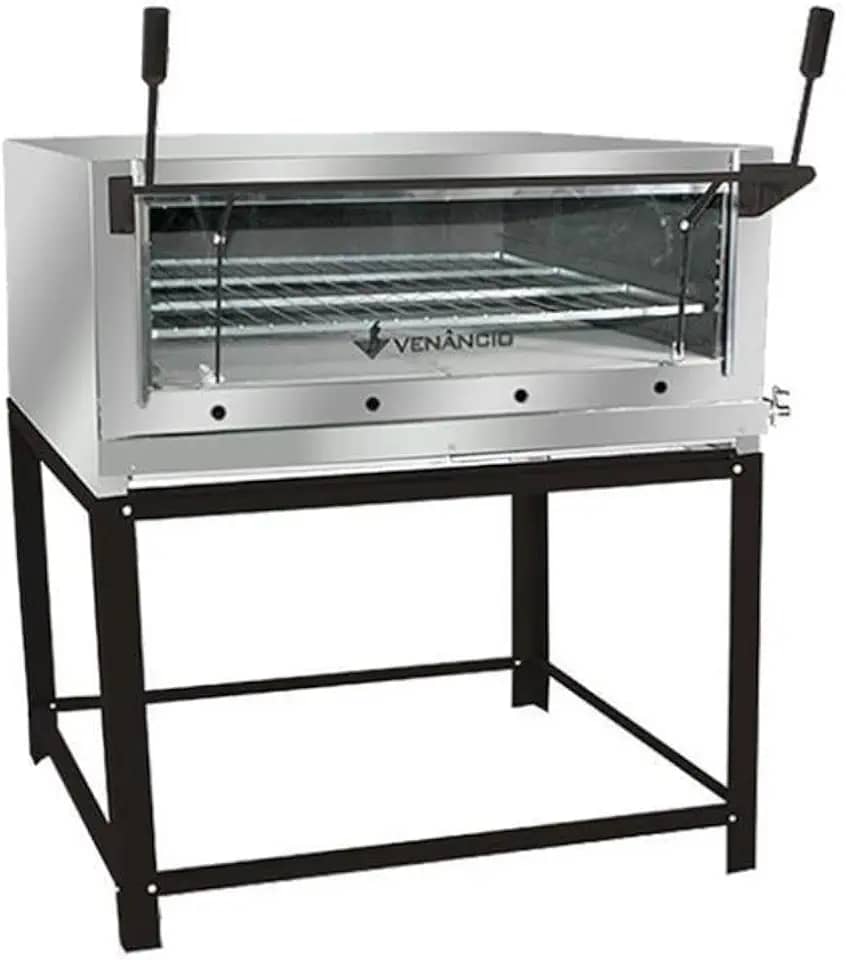 Forno Roma a Gás de Lastro com Pedra Refrataria 90cm Venâncio