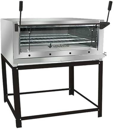 Forno Roma a Gás de Lastro com Pedra Refrataria 90cm Venâncio