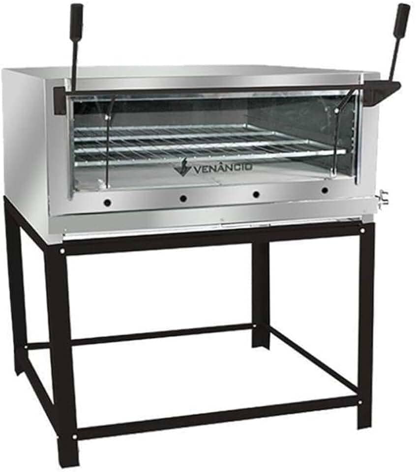 Forno Roma a Gás de Lastro com Pedra Refrataria 90cm Venâncio