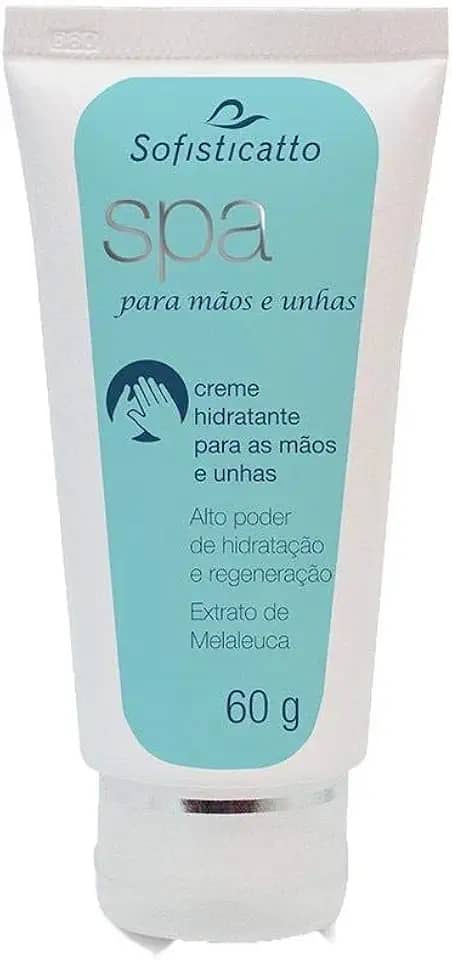 Creme Hidratante para Mãos e Unhas Spa 60g Sofisticatto