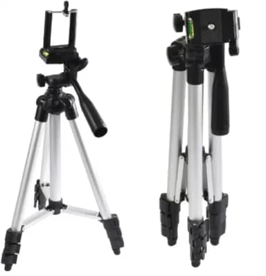 Tripé Semi Profissional Universal Para Celular e Câmera 1,1M Com Bolsa De Transporte Tripod Pedestal Com Regulagem