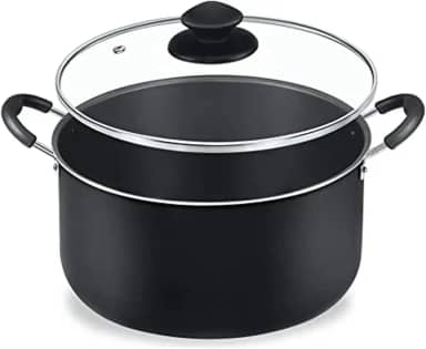 Panela Caçarola Nº26 Grande Antiaderente Preto Dona Chefa