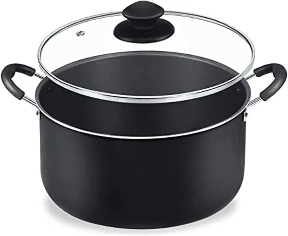 Panela Caçarola Nº26 Grande Antiaderente Preto Dona Chefa