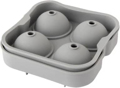 Forma Bandeja de Gelo Redondo Esfera Grande Silicone Drink Whisky Derretimento Lento (Cores sortidas)